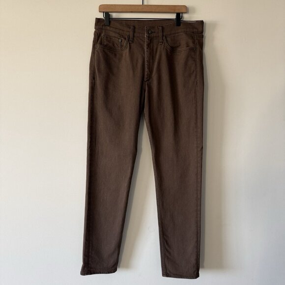 Rag & Bone Jeans Mens 34x32 Brown Fit 2 Slim Travel Preppy Casual Pants - Picture 7 of 14